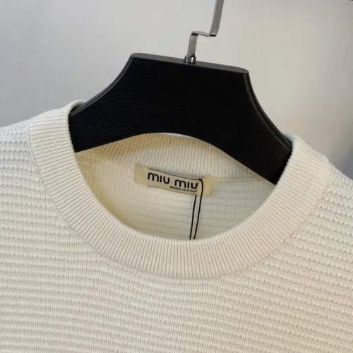 Replica MIU MIU Sweaters Long Sleeved For Unisex #1400947 $100.00 USD for Wholesale