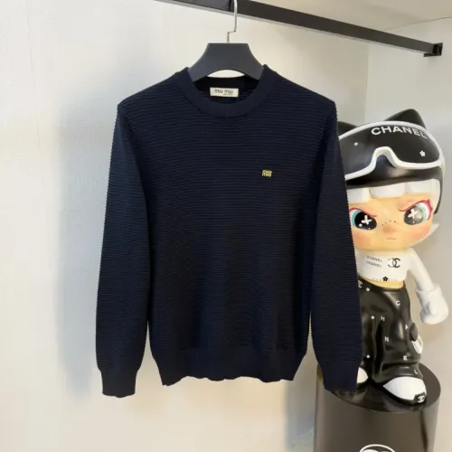 Cheap MIU MIU Sweaters Long Sleeved For Unisex #1400948, $$100.00 USD On MIU MIU Sweaters