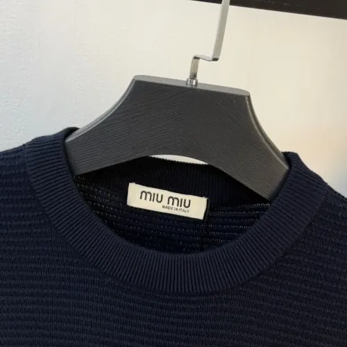 Replica MIU MIU Sweaters Long Sleeved For Unisex #1400948 $100.00 USD for Wholesale