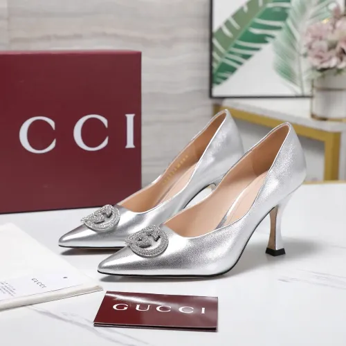 Cheap Gucci High-Heeled Shoes For Women #1401079, $$112.00 USD On Gucci High-Heeled Shoes
