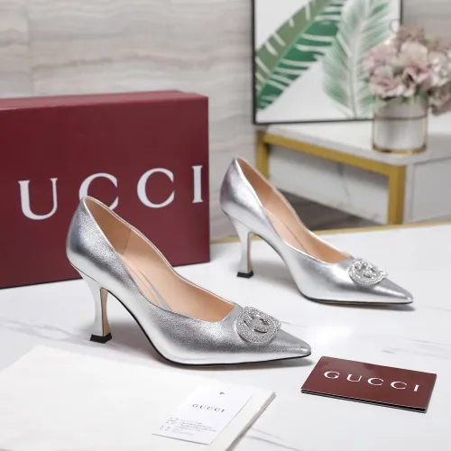 Replica Gucci High-Heeled Shoes For Women #1401079 $112.00 USD for Wholesale