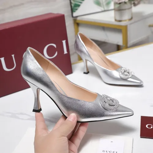 Replica Gucci High-Heeled Shoes For Women #1401079 $112.00 USD for Wholesale