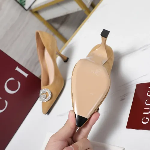 Replica Gucci High-Heeled Shoes For Women #1401081 $112.00 USD for Wholesale