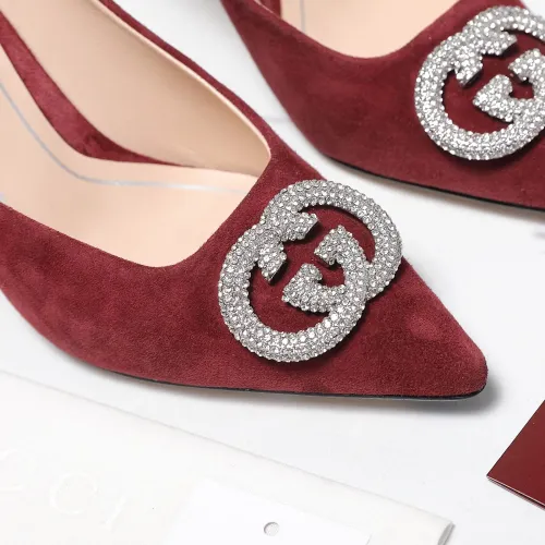 Replica Gucci High-Heeled Shoes For Women #1401083 $112.00 USD for Wholesale