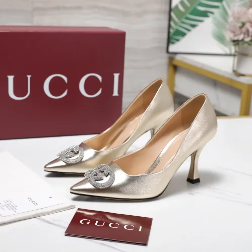 Cheap Gucci High-Heeled Shoes For Women #1401112, $$112.00 USD On Gucci High-Heeled Shoes