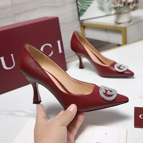 Replica Gucci High-Heeled Shoes For Women #1401113 $112.00 USD for Wholesale