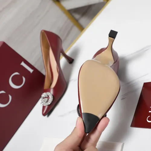 Replica Gucci High-Heeled Shoes For Women #1401113 $112.00 USD for Wholesale