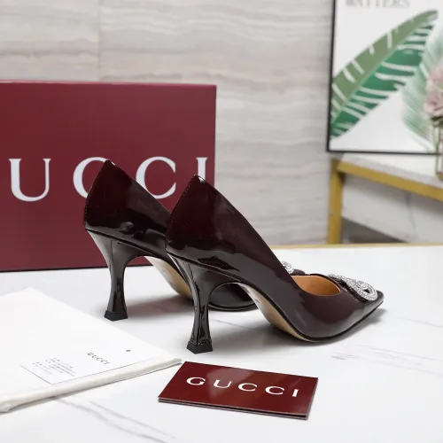 Replica Gucci High-Heeled Shoes For Women #1401116 $112.00 USD for Wholesale