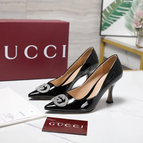 Cheap Gucci High-Heeled Shoes For Women #1401117, $$112.00 USD On Gucci High-Heeled Shoes