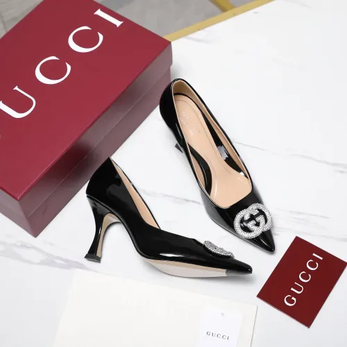 Replica Gucci High-Heeled Shoes For Women #1401117 $112.00 USD for Wholesale