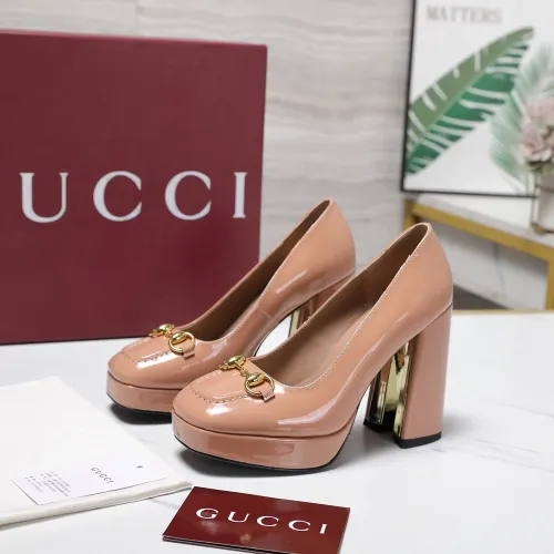 Cheap Gucci High-Heeled Shoes For Women #1401119, $$125.00 USD On Gucci High-Heeled Shoes