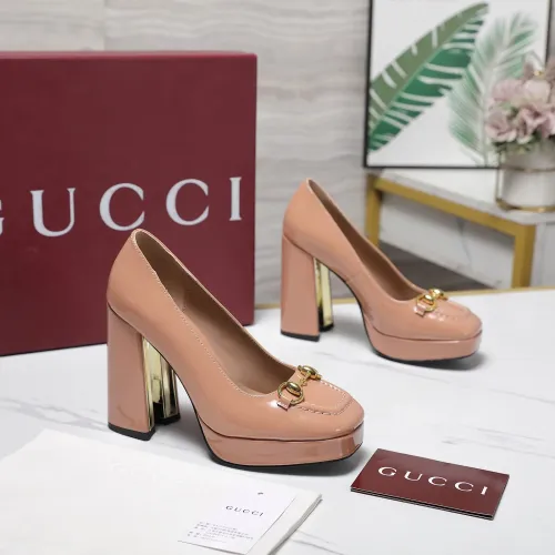 Replica Gucci High-Heeled Shoes For Women #1401119 $125.00 USD for Wholesale