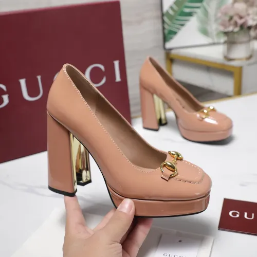 Replica Gucci High-Heeled Shoes For Women #1401119 $125.00 USD for Wholesale