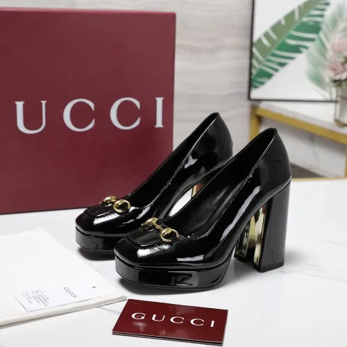 Cheap Gucci High-Heeled Shoes For Women #1401120, $$125.00 USD On Gucci High-Heeled Shoes