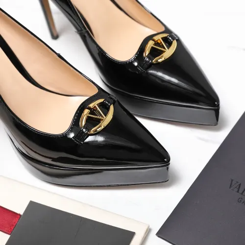 Replica Valentino High-Heeled Shoes For Women #1401130 $125.00 USD for Wholesale