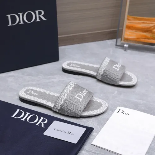 Replica Christian Dior Slippers For Women #1401136 $92.00 USD for Wholesale