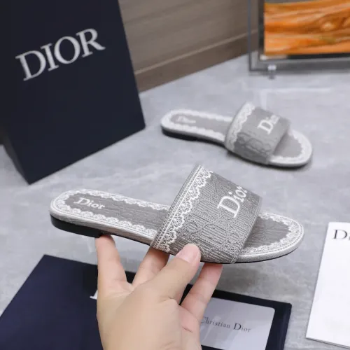 Replica Christian Dior Slippers For Women #1401136 $92.00 USD for Wholesale