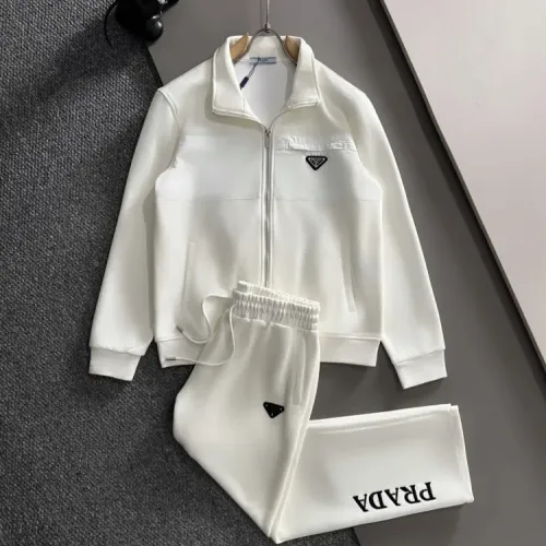 Cheap Prada Tracksuits Long Sleeved For Men #1401138, $$125.00 USD On Prada Tracksuits