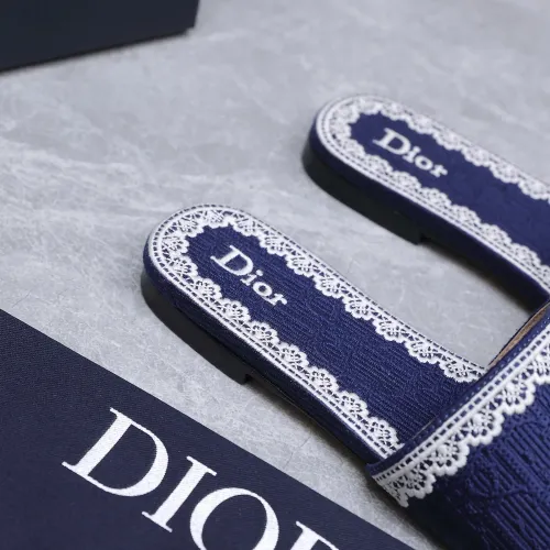 Replica Christian Dior Slippers For Women #1401140 $92.00 USD for Wholesale
