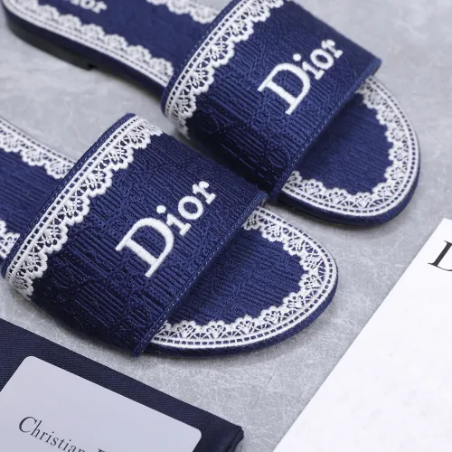 Replica Christian Dior Slippers For Women #1401140 $92.00 USD for Wholesale