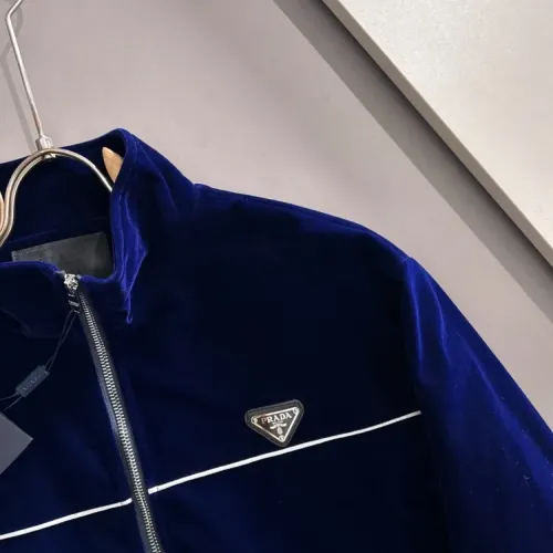 Replica Prada Tracksuits Long Sleeved For Men #1401144 $125.00 USD for Wholesale