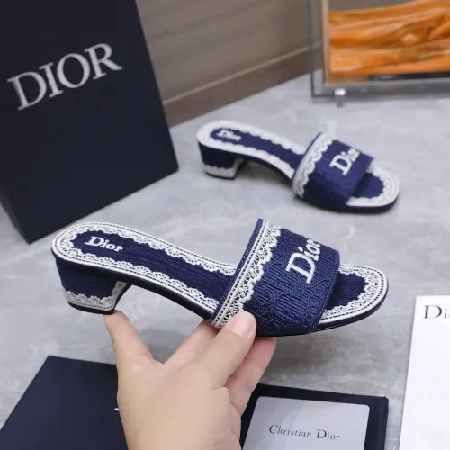 Replica Christian Dior Slippers For Women #1401149 $92.00 USD for Wholesale
