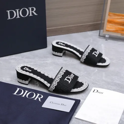 Replica Christian Dior Slippers For Women #1401150 $92.00 USD for Wholesale
