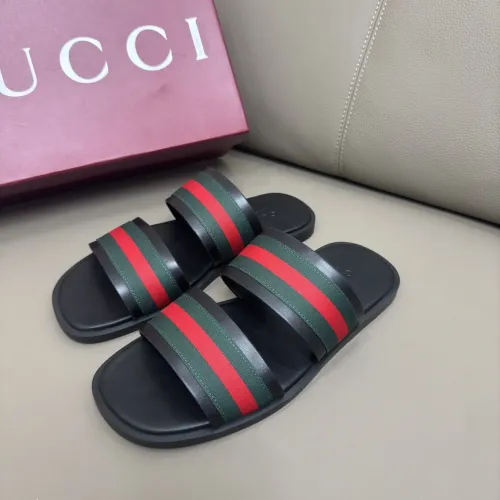 Replica Gucci Slippers For Men #1401155 $64.00 USD for Wholesale