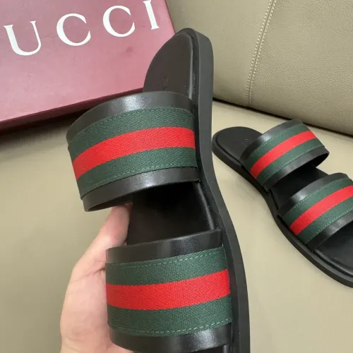 Replica Gucci Slippers For Men #1401155 $64.00 USD for Wholesale