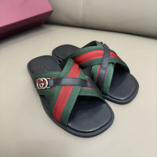 Replica Gucci Slippers For Men #1401164 $64.00 USD for Wholesale