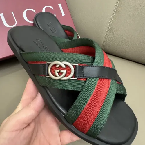 Replica Gucci Slippers For Men #1401164 $64.00 USD for Wholesale