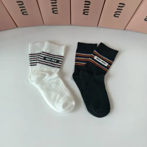 Cheap MIU MIU Socks #1401188, $$29.00 USD On MIU MIU Socks