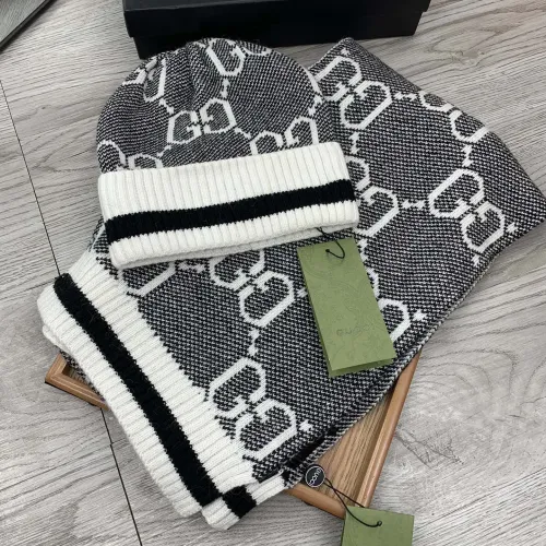 Cheap Gucci Hat and Scarf Set #1401301, $$52.00 USD On Gucci Hat and Scarf and Glove Set