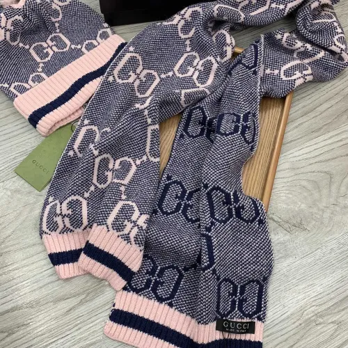 Replica Gucci Hat and Scarf Set #1401302 $52.00 USD for Wholesale