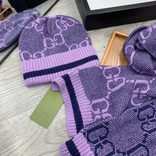 Replica Gucci Hat and Scarf Set #1401303 $52.00 USD for Wholesale