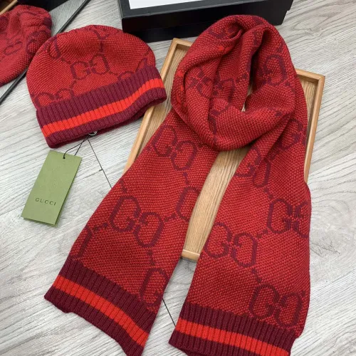 Replica Gucci Hat and Scarf Set #1401304 $52.00 USD for Wholesale