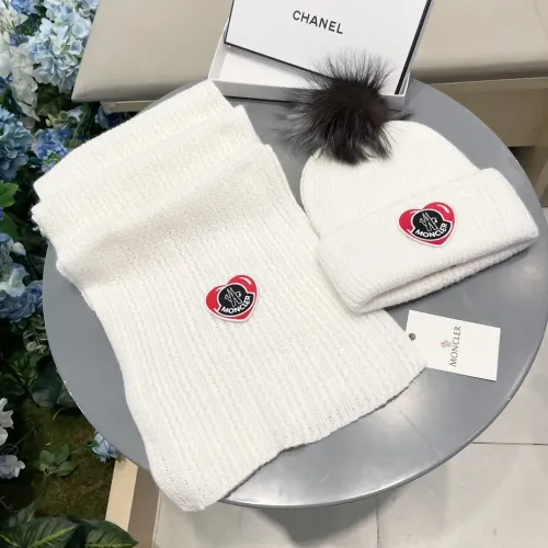 Cheap Moncler Hat and Scarf Set #1401314, $$68.00 USD On Moncler Hat and Scarf and Glove Set