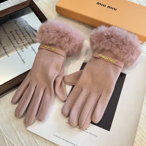 Replica MIU MIU Gloves For Women #1401330 $39.00 USD for Wholesale