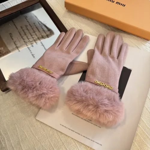 Replica MIU MIU Gloves For Women #1401330 $39.00 USD for Wholesale