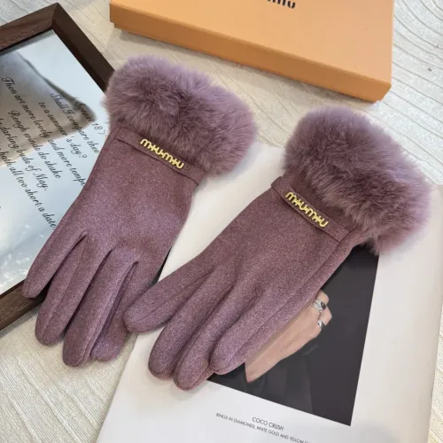 Replica MIU MIU Gloves For Women #1401331 $39.00 USD for Wholesale