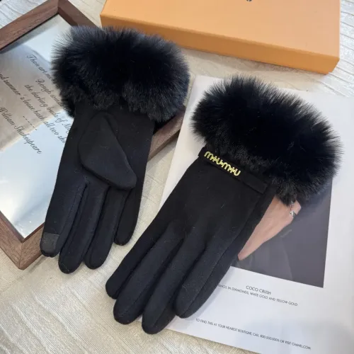 Replica MIU MIU Gloves For Women #1401332 $39.00 USD for Wholesale