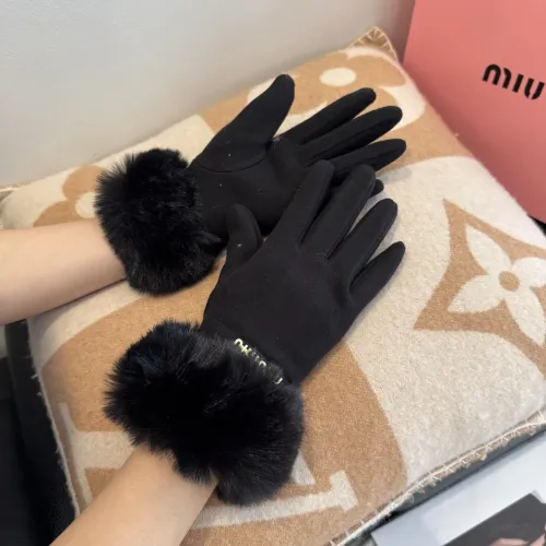 Replica MIU MIU Gloves For Women #1401332 $39.00 USD for Wholesale