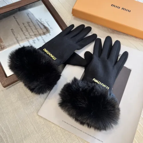 Replica MIU MIU Gloves For Women #1401332 $39.00 USD for Wholesale