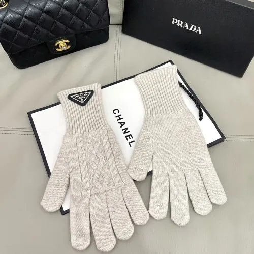 Replica Prada Gloves #1401346 $40.00 USD for Wholesale