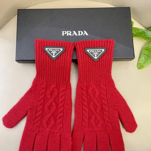 Replica Prada Gloves #1401349 $40.00 USD for Wholesale