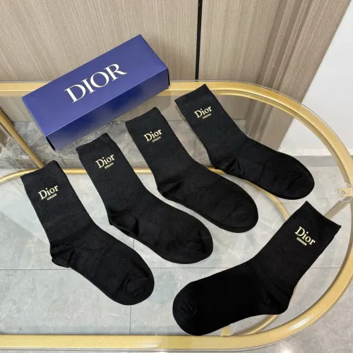 Replica Christian Dior Socks #1401472 $36.00 USD for Wholesale