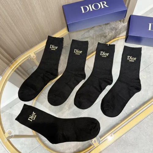 Replica Christian Dior Socks #1401472 $36.00 USD for Wholesale