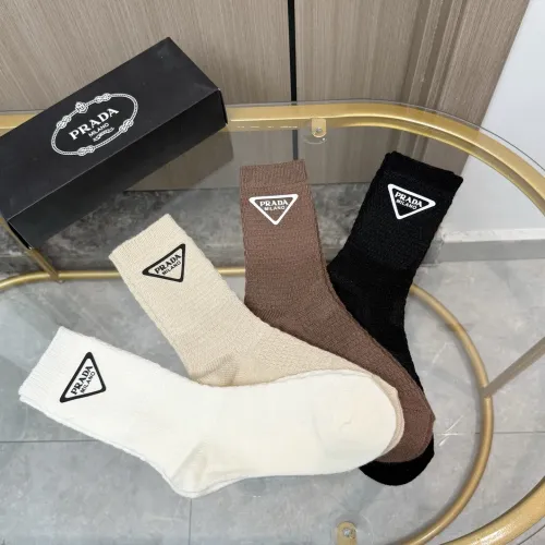Replica Prada Socks #1401476 $34.00 USD for Wholesale