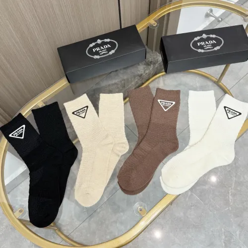 Replica Prada Socks #1401476 $34.00 USD for Wholesale