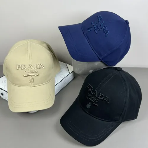 Replica Prada Caps #1401693 $32.00 USD for Wholesale